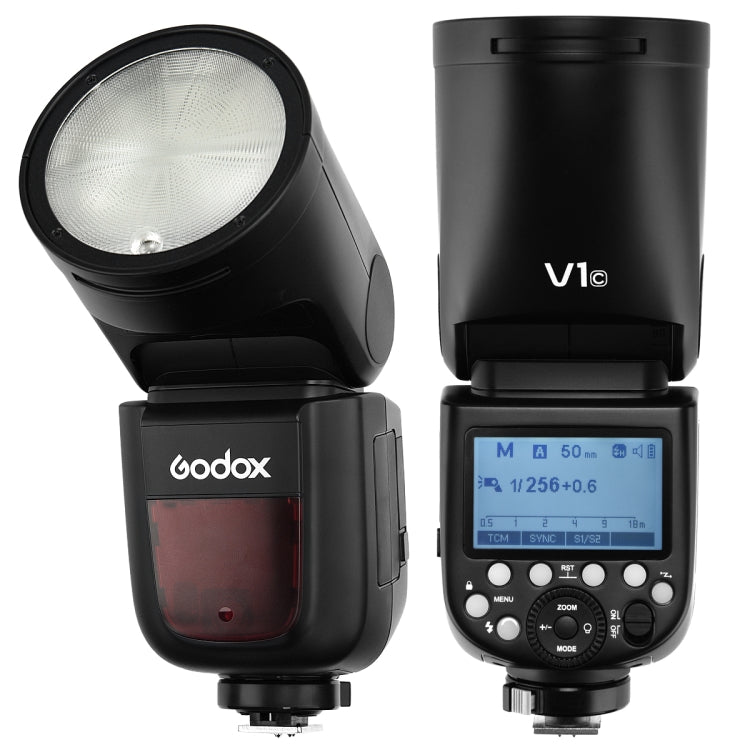Godox V1C Round Head TTL Flash Speedlite for Canon, V1C for Canon