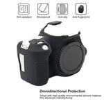For Canon EOS 200D / EOS 200D Mark II Soft Silicone Protective Case, For Canon EOS 200D, For Canon EOS 200D / EOS 200D Mark II