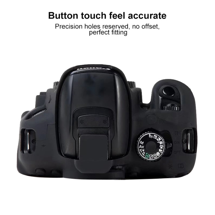 For Canon EOS 600D Soft Silicone Protective Case, For Canon EOS 600D