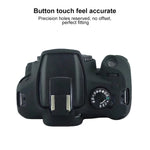 Soft Silicone Protective Case for Canon EOS 2000D, For Canon EOS 2000D
