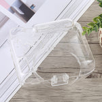 Protective Crystal Shell Case with Strap for FUJIFILM instax mini 70, For FUJIFILM instax mini 70