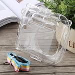 Protective Crystal Shell Case with Strap for FUJIFILM instax mini 25, For FUJIFILM instax mini 25