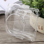 Protective Crystal Shell Case with Strap for FUJIFILM instax mini 25, For FUJIFILM instax mini 25