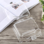 Protective Crystal Shell Case with Strap for FUJIFILM instax mini 25, For FUJIFILM instax mini 25