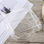 Protective Crystal Shell Case with Strap for FUJIFILM instax SQUARE SQ6, For FUJIFILM instax SQ6