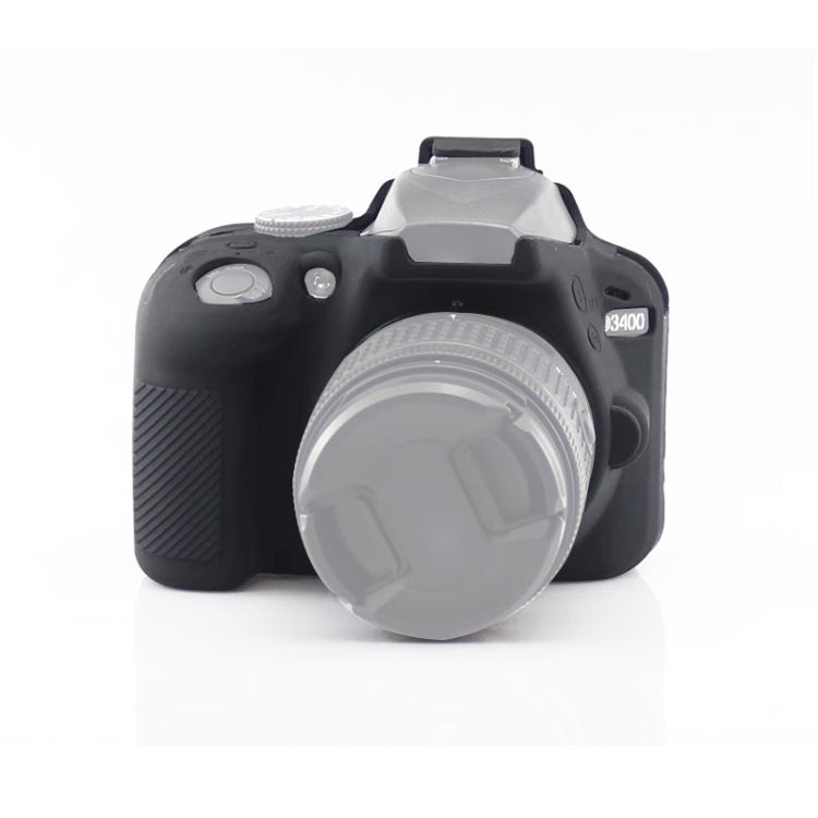 Soft Silicone Protective Case for Nikon D3400 / D3300, For Nikon D3400, For Nikon D3400 / D3300