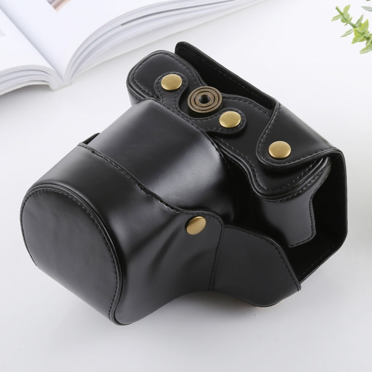 Full Body Camera PU Leather Case Bag with Strap for FUJIFILM X-T3, For FUJI X-T3