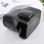 Full Body Camera PU Leather Case Bag with Strap for FUJIFILM X-T3, For FUJI X-T3