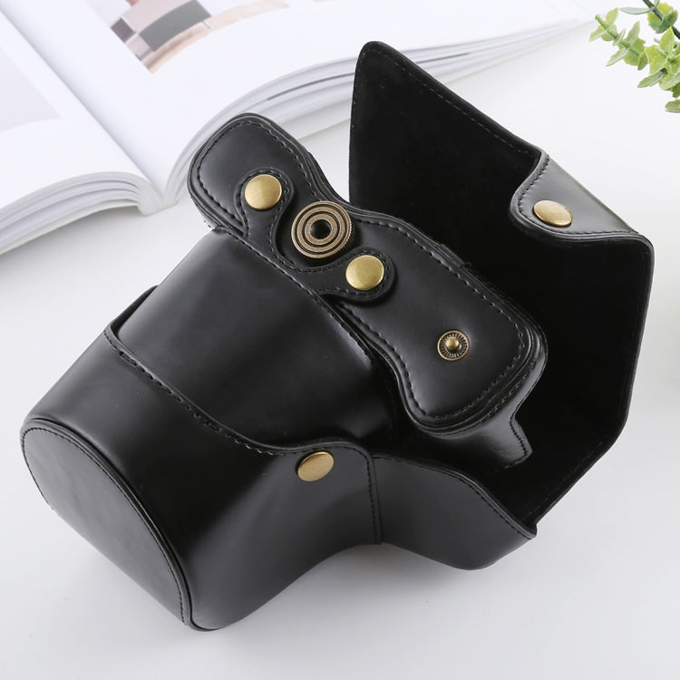 Full Body Camera PU Leather Case Bag with Strap for FUJIFILM X-T3, For FUJI X-T3