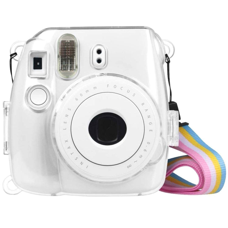 Protective Crystal Shell Case with Strap for FUJIFILM instax mini 9 / mini 8+ / mini 8, For FUJIFILM instax mini 9