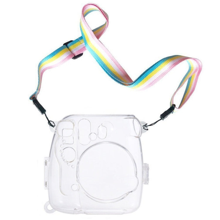 Protective Crystal Shell Case with Strap for FUJIFILM instax mini 9 / mini 8+ / mini 8, For FUJIFILM instax mini 9