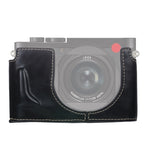 1/4 inch Thread PU Leather Camera Half Case Base for Leica Q2, For Leica Q2