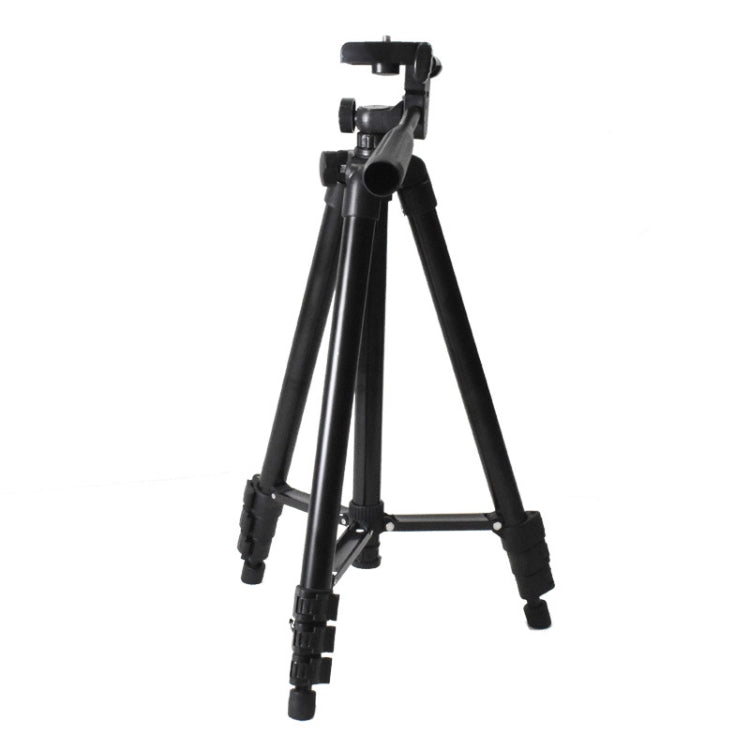 130cm 4-Section Folding Aluminum Alloy Tripod Mount with Three-Dimensional Head, L-3130 Black, L-3130 Champagne Gold, L-3130 Silver