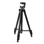 130cm 4-Section Folding Aluminum Alloy Tripod Mount with Three-Dimensional Head, L-3130 Black, L-3130 Champagne Gold, L-3130 Silver