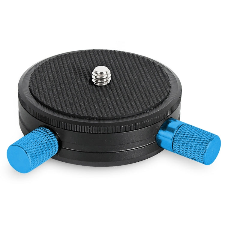 BEXIN QR-02 360 Degree Rotation Quick Release Head Camera Tripod Base Plate, QR-02 360