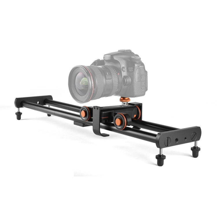 YELANGU L4X-BE YLG1817A 60cm Aluminum Alloy Splicing Slide Rail Track + 3-Wheel Video Pulley Rolling Dolly Car for SLR Cameras / Video Cameras, L4X-BE 60cm Rail Track + Dolly Car