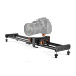 YELANGU L4X-BE YLG1817A 60cm Aluminum Alloy Splicing Slide Rail Track + 3-Wheel Video Pulley Rolling Dolly Car for SLR Cameras / Video Cameras, L4X-BE 60cm Rail Track + Dolly Car