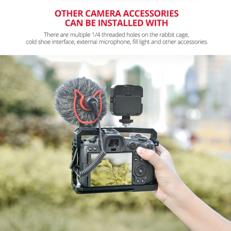 YELANGU C22-A YLG0334B-A Video Camera Cage Stabilizer for Canon EOS R5/R6/R, YLG0334B-A