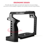 YELANGU C22-A YLG0334B-A Video Camera Cage Stabilizer for Canon EOS R5/R6/R, YLG0334B-A