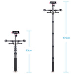 YELANGU S300 4 in 1 Multifunctional Rig + Dual Handheld Shoulder Rig + Monopod + Stabilizer for Cameras / SLR Cameras, Height Range: 63cm-170cm, YELANGU S300