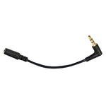 5 PCS 13cm Elbow 3.5mm Audio Male to Female PC Camera Microphone Adapter Cable, Elbow 3.5mm