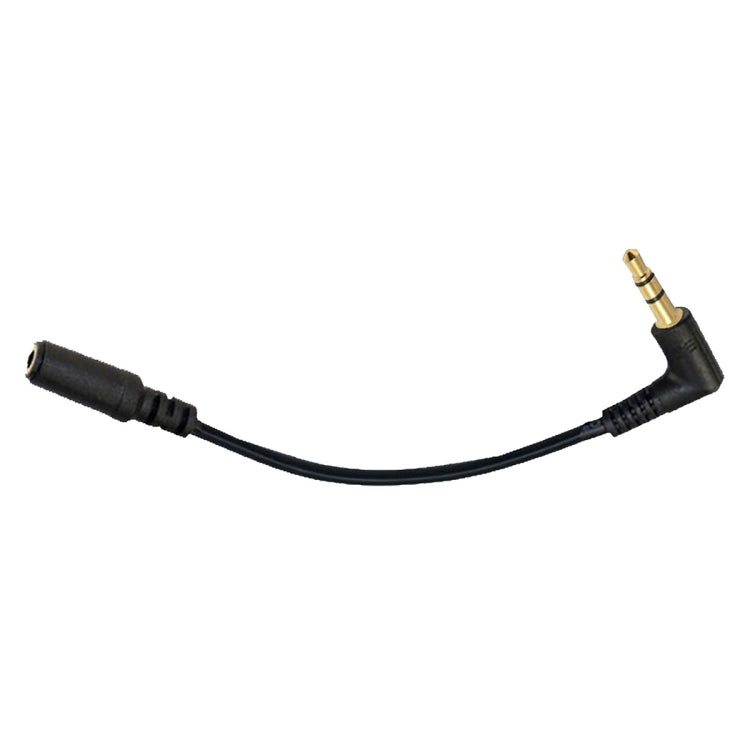 5 PCS 13cm Elbow 3.5mm Audio Male to Female PC Camera Microphone Adapter Cable, Elbow 3.5mm