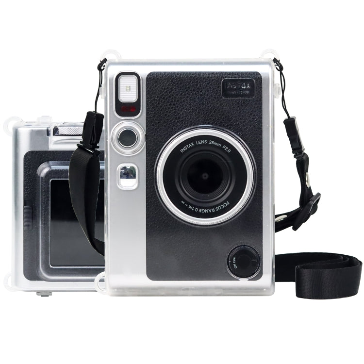 Protective Crystal Shell Case with Strap for FUJIFILM Instax mini EVO, For FUJIFILM Instax mini EVO