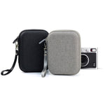 Hard Case Box Storage Bag for FUJIFILM Instax mini EVO, Fabric Pattern Black, Fabric Pattern Grey