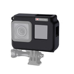 For Insta360 One R 4K with Frame Shockproof Silicone Protective Case with Lens Cap Cover, 4K Case + Lens Cap