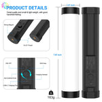 LUXCeO P100 RGB Photo Video Light Stick Handheld Fill Light with Remote Control & Grid Softbox, P100+Grid Softbox