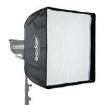 Godox 60 x 60cm Rectangle Softbox Photo Studio Bowens Mount Diffuser for Speedlite
