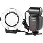 TRIOPO TR-15EX Macro Ring TTL Flash Light with 6 Different Size Adapter Rings For Nikon I-TTL