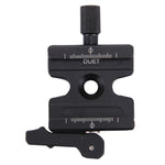 Fittest FC-50LS Aluminium Alloy Adjustable Knob & Lever Quick Release Clamp Plate, FC-50LS