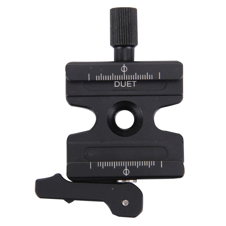 Fittest FC-50LS Aluminium Alloy Adjustable Knob & Lever Quick Release Clamp Plate, FC-50LS