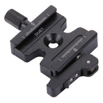 Fittest FC-50LS Aluminium Alloy Adjustable Knob & Lever Quick Release Clamp Plate, FC-50LS