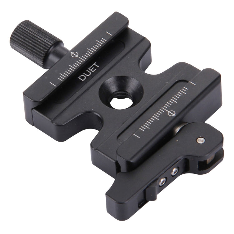 Fittest FC-50LS Aluminium Alloy Adjustable Knob & Lever Quick Release Clamp Plate, FC-50LS