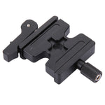 Fittest FC-50LS Aluminium Alloy Adjustable Knob & Lever Quick Release Clamp Plate, FC-50LS