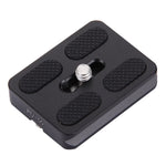 Fittest PU-50 Universal Aluminium Alloy Quick Release Plate with Rubber Cushion, PU-50