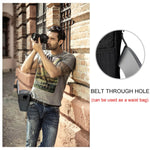 CADEN D1 Waterproof Crossbody Shoulder SLR Camera Bag, Size: 19 x 13x 21cm, D1 19 x 13x 21cm