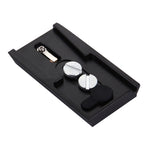 Fittest FC-501 Quick Release Assembly Aluminium Alloy Clamp Adapter with Quick Release Sliding Plate for Manfrotto Tripod 577 Replacement, FC-501