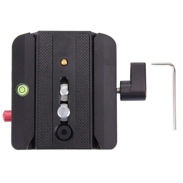 Fittest FC-501 Quick Release Assembly Aluminium Alloy Clamp Adapter with Quick Release Sliding Plate for Manfrotto Tripod 577 Replacement, FC-501