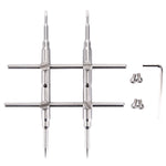 3K-01 Professional DSLR Camera Lens Stainless Steel Spanner Wrench Open Repair Tool, 3K-01