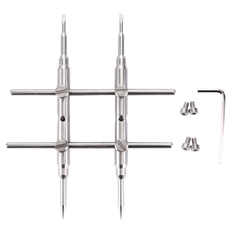 3K-01 Professional DSLR Camera Lens Stainless Steel Spanner Wrench Open Repair Tool, 3K-01