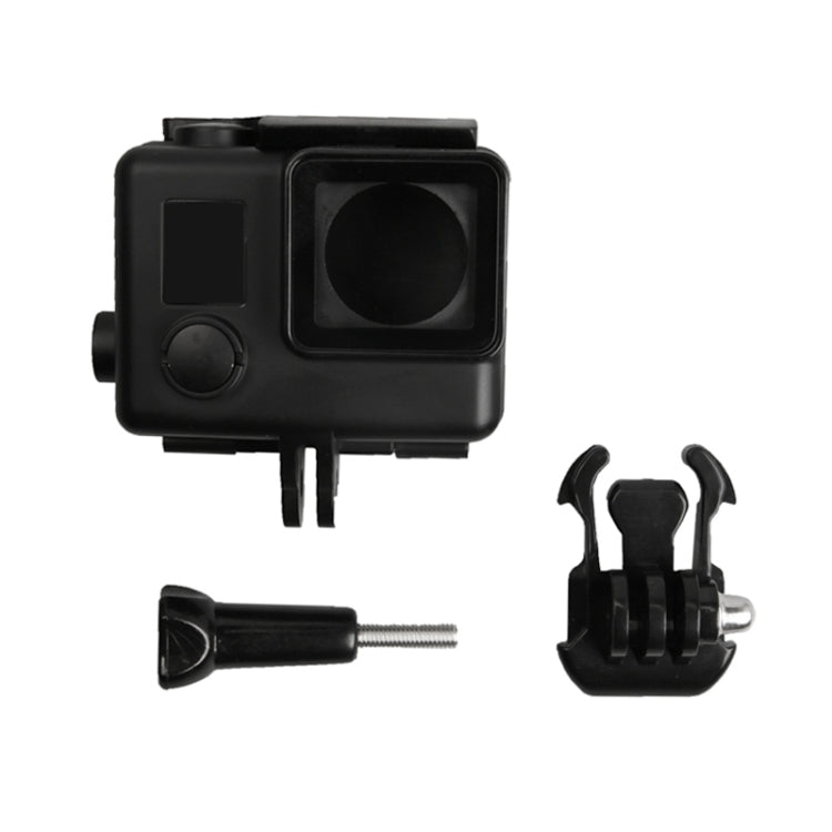 For GoPro HERO4 ABS Skeleton Housing Protective Case Cover with Buckle Basic Mount & Lead Screw, HERO4