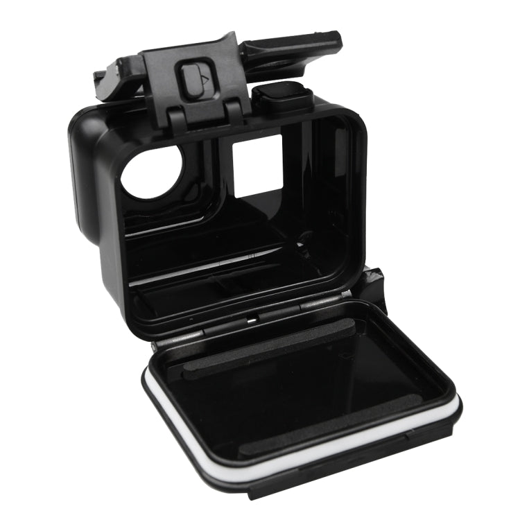 2 in 1 for GoPro HERO6 /5 Touch Screen Back Cover + 45m Waterproof Housing Protective Case(Need to Disassemble Lens When Installed) with Buckle Basic Mount & Lead Screw, Need to Disassemble Lens
