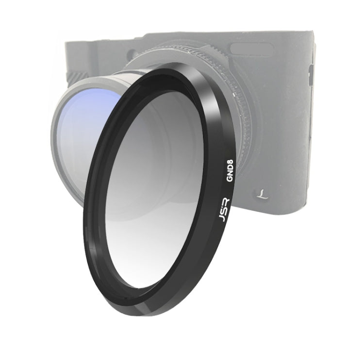 JSR Gradient GND8 Lens Filter for Panasonic LUMIX LX10, GND8 Filter