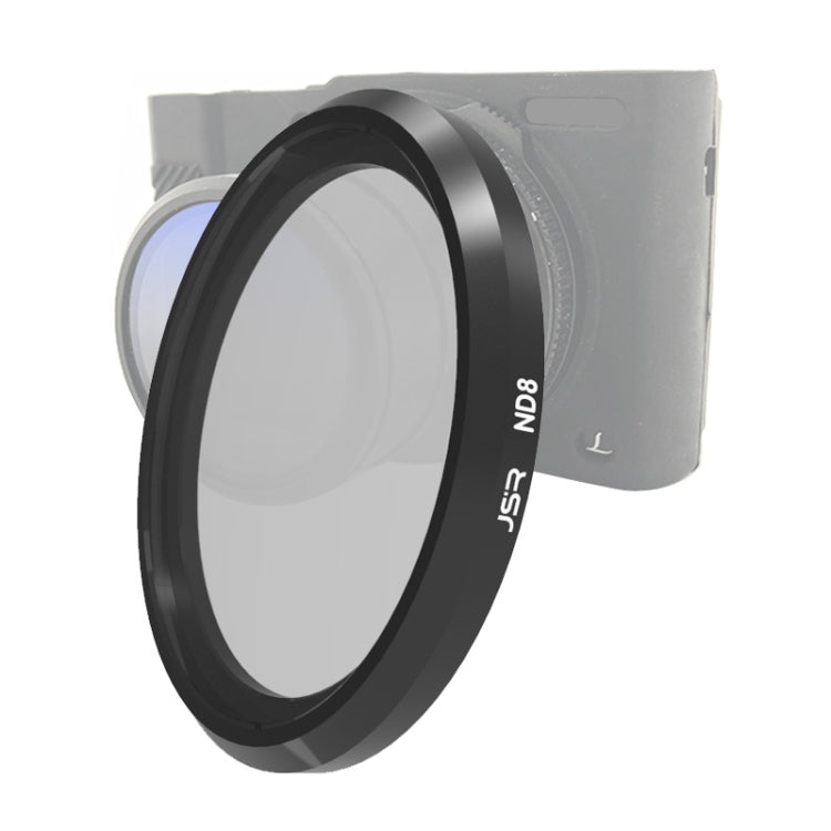 JSR ND8 Lens Filter for Panasonic LUMIX LX10, ND8 Filter
