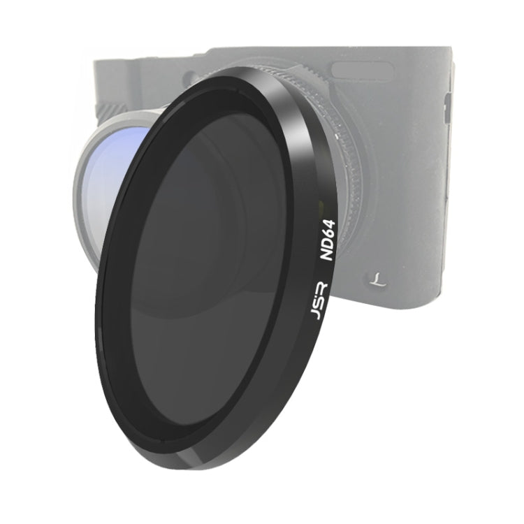 JSR ND64 Lens Filter for Panasonic LUMIX LX10, ND64 Filter