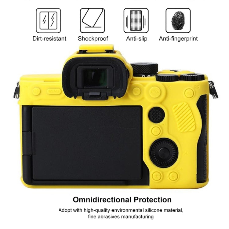 Soft Silicone Protective Case for Sony A7 IV, For Sony A7 IV
