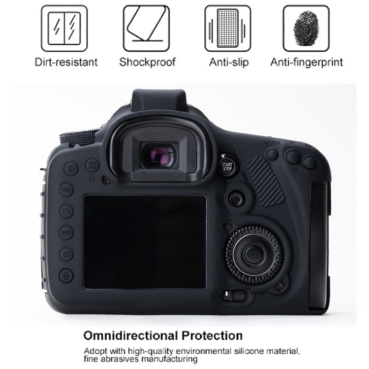 Soft Silicone Protective Case for Canon EOS 7D, For Canon EOS 7D